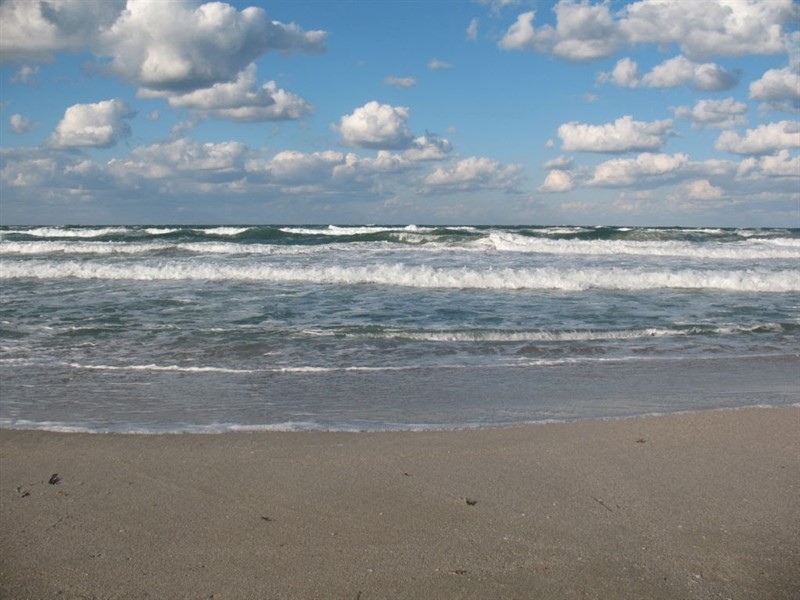 Море в Поповке, пляж